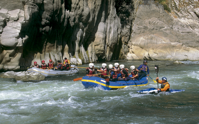 Canotaje en el Río Apurímac