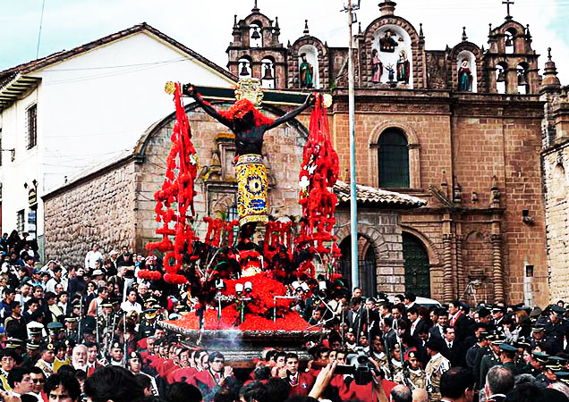 Señor de los Temblores en Cusco