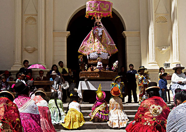 Virgen del Rosario en Cusco