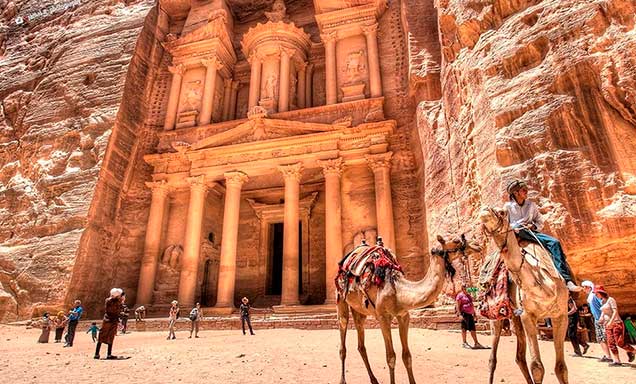 Tesoro de Petra en Jordania